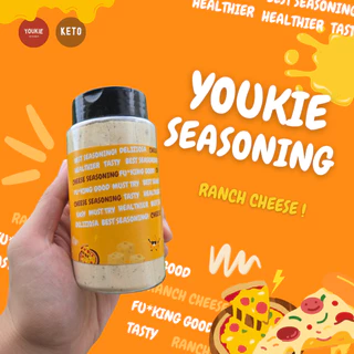 Youkie Seasoning ผงปรุงคลีน ไม่ใส่น้ำตาล ไม่ใส่ผงชูรส