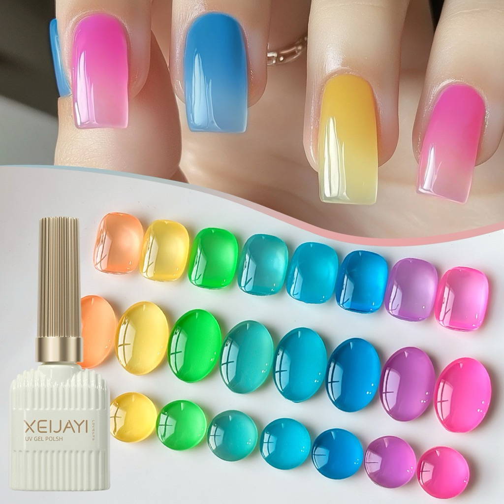 สีเจลXEIJAYI  สีไซรับ สีเจลลี่ขนาด 15ml. สินค้าพร้อมส่ง🇹🇭🇹🇭🇹🇭