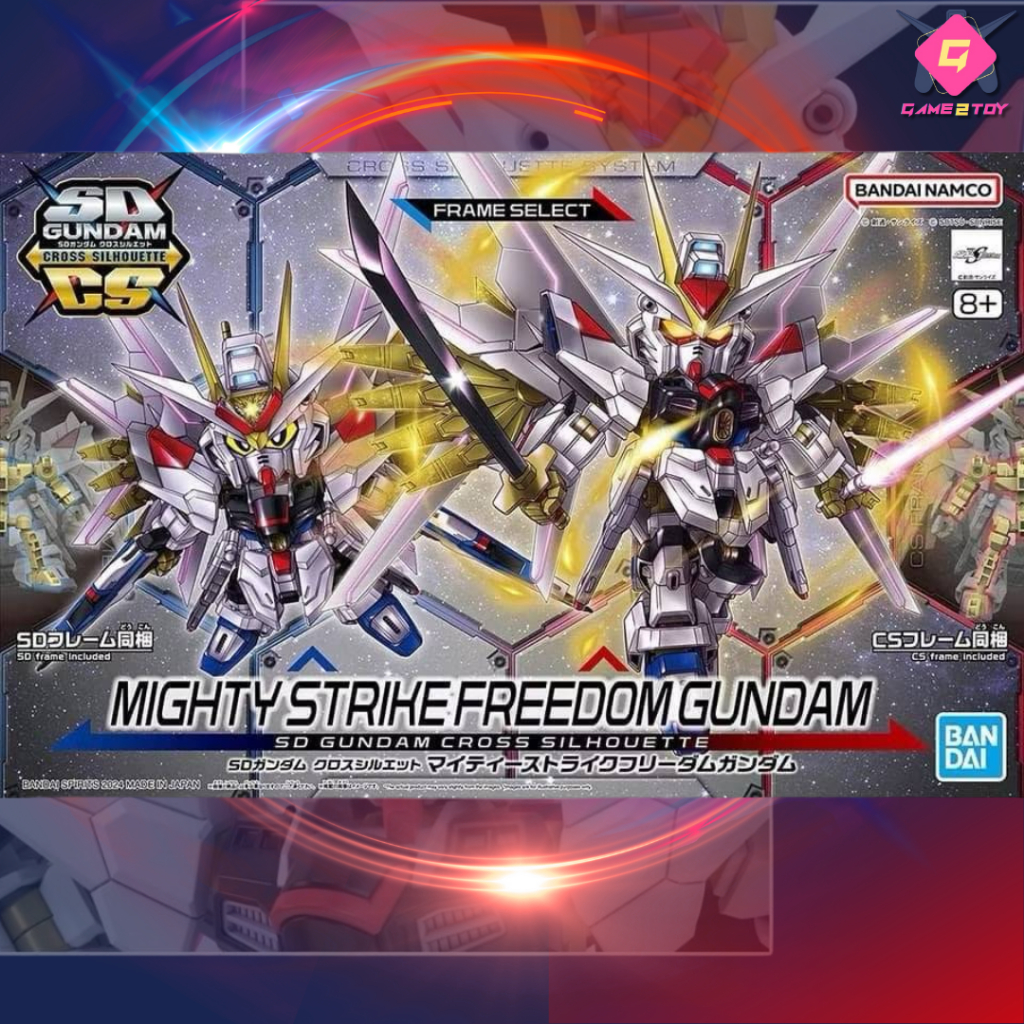SDCS Mighty Strike Freedom Gundam พร้อมส่ง