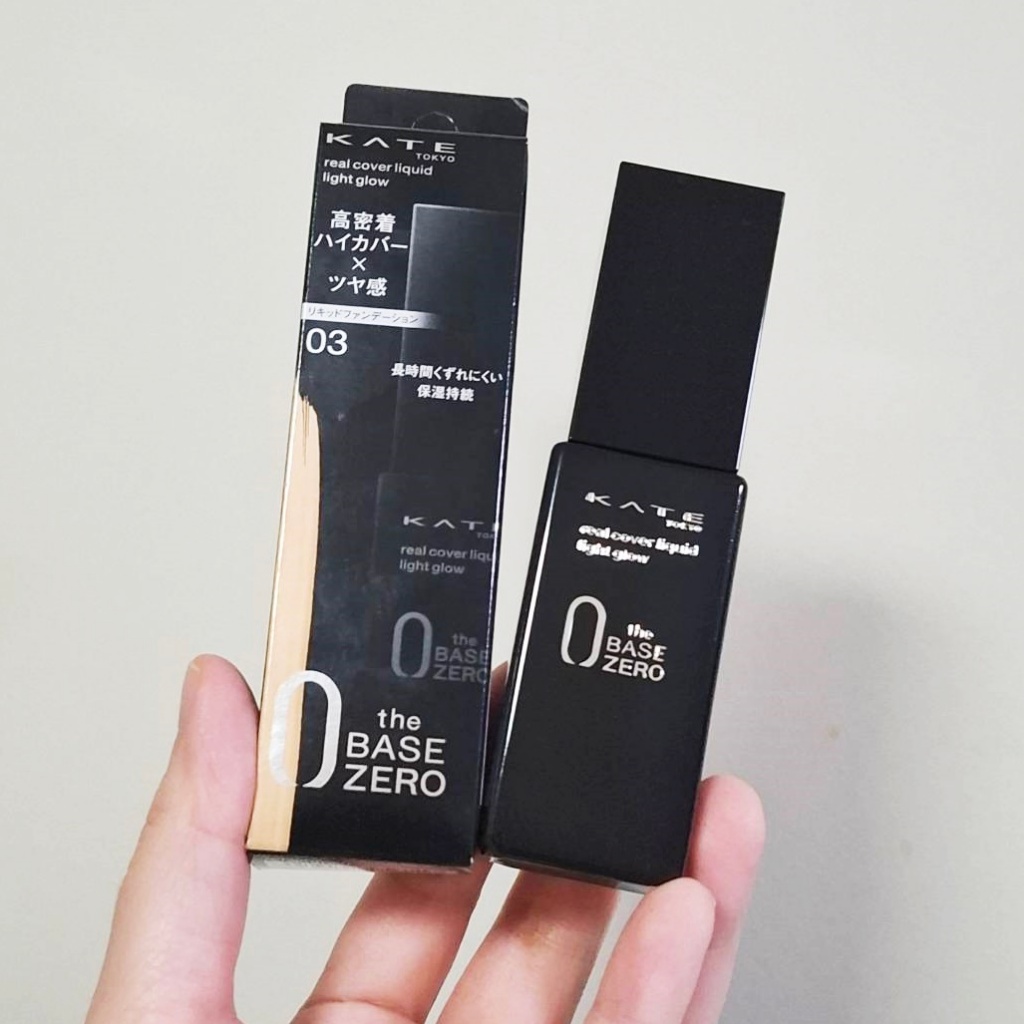 เบอร์ 00,01,02 พร้อมส่งค่ะ KATE – Real Cover Liquid – FOUNDATION 30ml