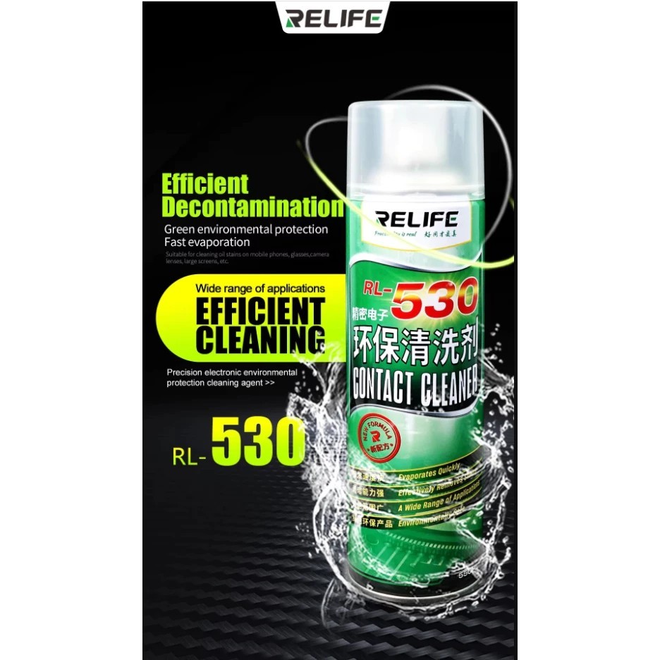 สเปรย์ RELIFE RL-530 ทำความสะอาดยี่ห้อ RELIFE
