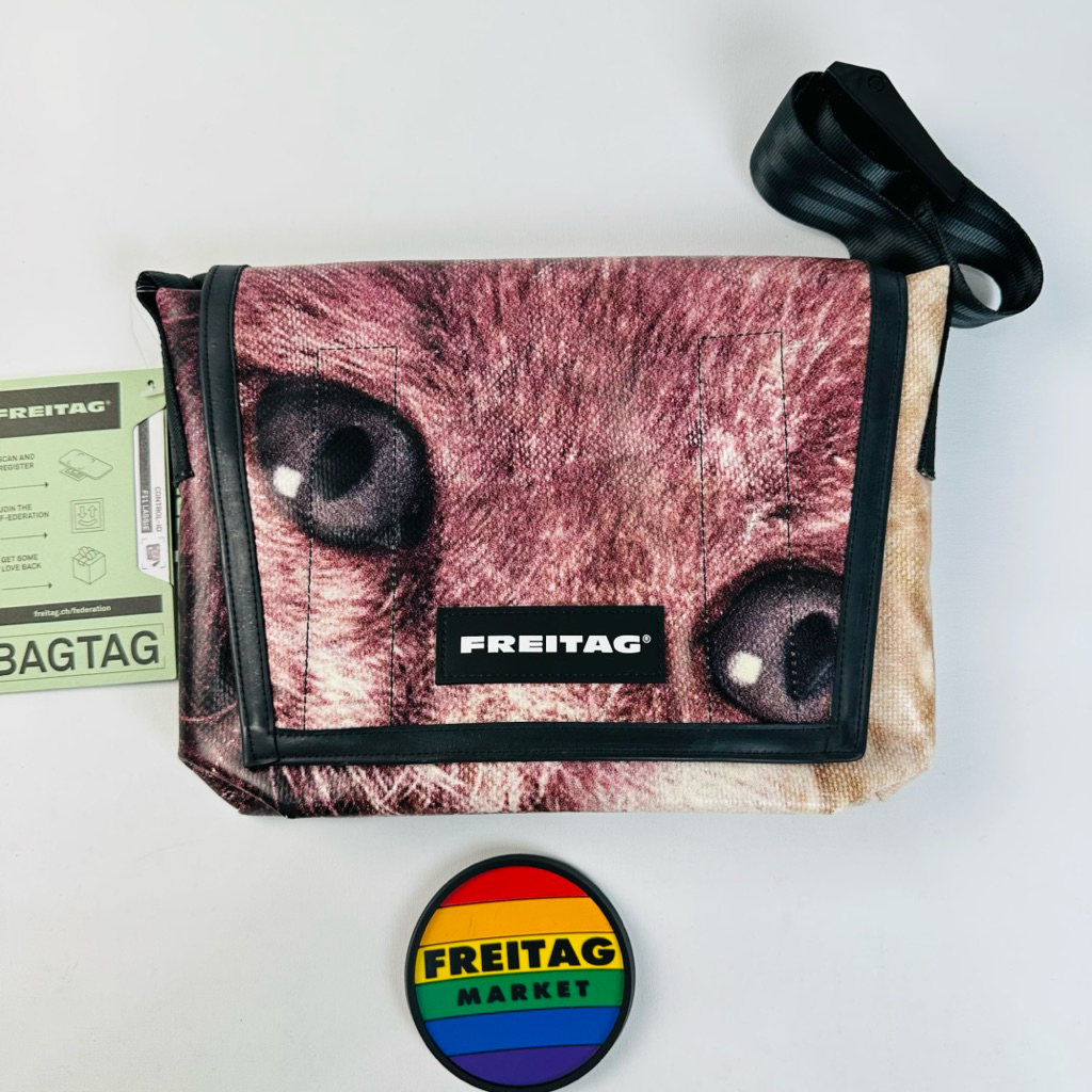 กระเป๋าFREITAGของแท้ รุ่น 🇨🇭F11 LASSIE 🇨🇭Cat eyes