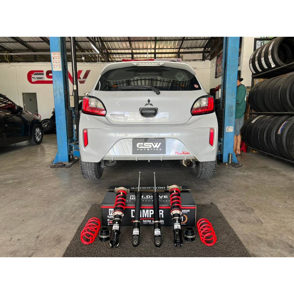 โช้คสตรัท H DRIVE S SPEC สำหรับ MITSUBISHI (4ต้น/ชุด)(พร้อมติดตั้ง/จัดส่งฟรี)