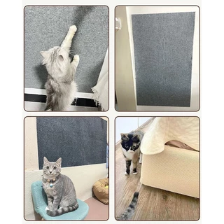 🐾 พรมลับเล็บแมว ที่ลับเล็บแมว ป้องกันรอยขีดข่วน สามารถยึดติดกับผนังผลิตภัณฑ์มาพร้อมกับกาวด้านหลัง มีกาวในตัว ที่ทนทาน