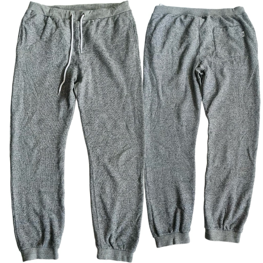 GELATO PIQUE HOMMEกางเกงขายาวชาย ผ้าคอตตอน เบอร์L เอวยางยืดมีเชือกปรับ เดิมๆ32 ใช้ได้ถึงเอว36.5 ยาว4