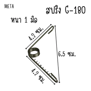 สปริง กรรไกรตัดกิ่ง SONIC S-101 G-180 อะไหล่ สปิง ของแท้ 100% สปริงกรรไกรตัดกิ่งไม้ สปริงกรรไกร SPRING PRUNER META