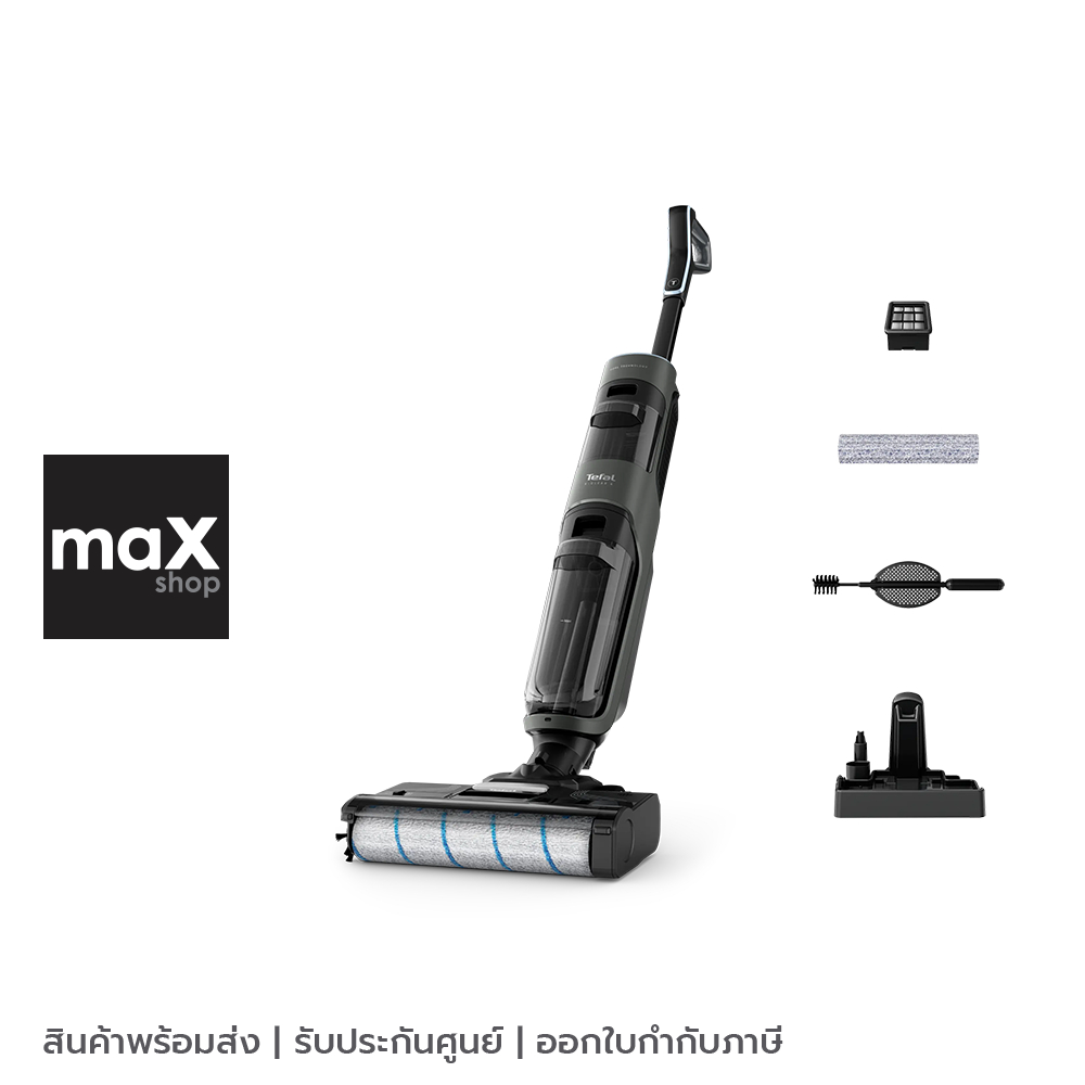 Tefal เครื่องดูดฝุ่น และถูพื้นไร้สาย GF5035 X-CLEAN 4 รุ่น GF5035F0