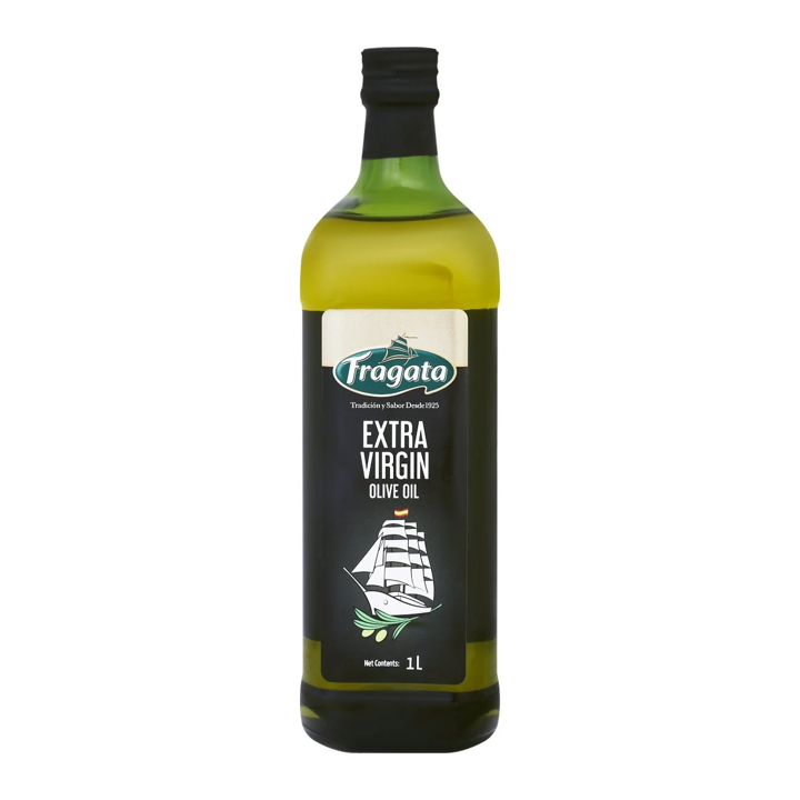 Fragata Extra Virgin Olive Oil ฟรากาต้า น้ำมันมะกอก เอ็กซ์ตร้า เวอร์จิ้น ธรรมชาติ 1ลิตร