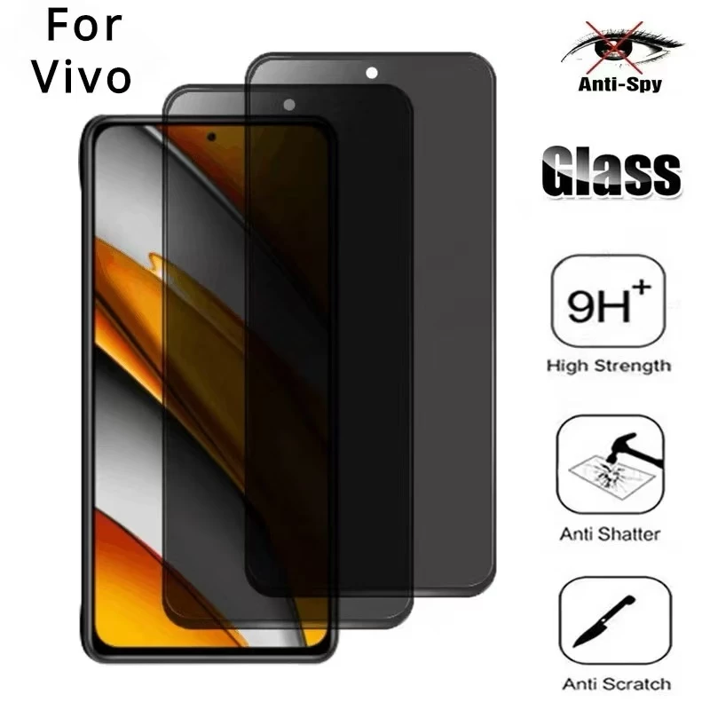 ฟิล์มกันเสือก Vivo Y21 Y21T T1X Y33S Y33T Y22 Y22S Y35 Y11 Y12 Y15 Y17 Y12A Y12S Y3S Y20 Y20S Y20I Y16 ฟิล์ม กันมองข้าง