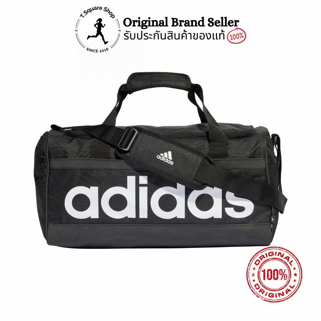 กระเป๋า Adidas Duffle รุ่น Essentials Logo (HT4743) ขนาด M พร้อมส่ง ของแท้ ป้ายไทย