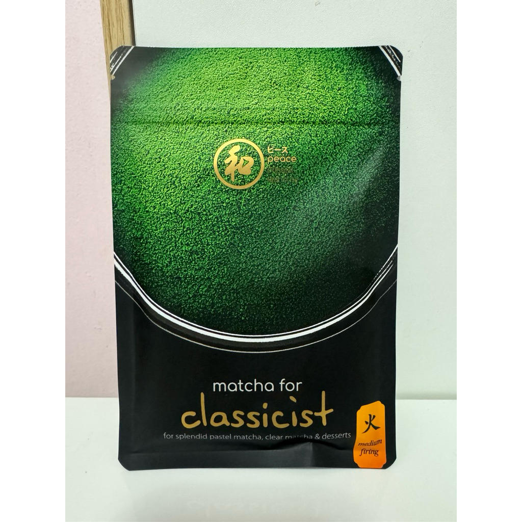 Peace Oriental Teahouse Matcha grade Classicist levels Medium firing 40 g. ของแท้💯% ⭐️พร้อมส่ง⭐️