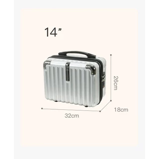 กระเป๋าเดินทางขนาดเล็ก 14 นิ้ว Mini luggage กระเป๋าเดินทาง แบบถือ X15