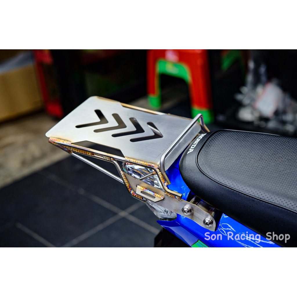 กันตกทัวร์ริ่ง งานสแตนเลส เวฟ125 S/R/i วาฬ/Led