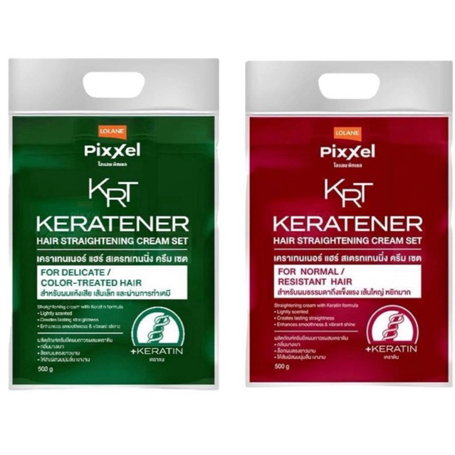 Lolane Pixxel Keratener Hair Straightening Cream 500g โลแลน พิกเซล ครีมยืดผม สูตรเคราติน