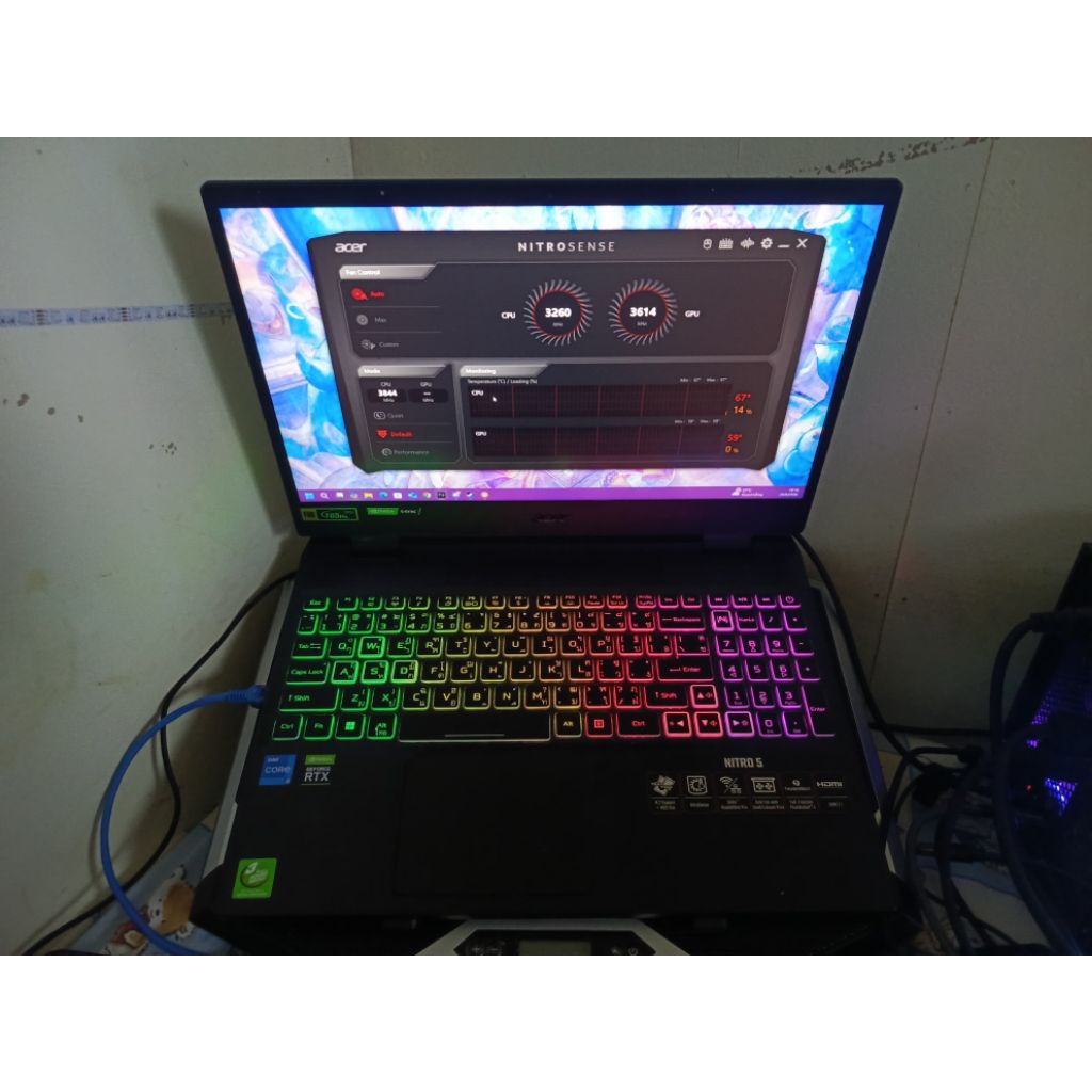acer nitro 5 i5 12500h rtx 3060 ทักมาก่อนได้ ram 32