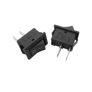 switch สวิตช์ off on KCD11 ขนาด10x15mm 3A250VAC6A125VAC