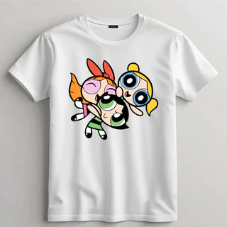 ตัวรีดการ์ตูนสุดฮิต 🌈 Powerpuffgirls 🌈 รีดง่ายแผ่นฟิมล์รีดร้อนติดเสื้อ 🌈