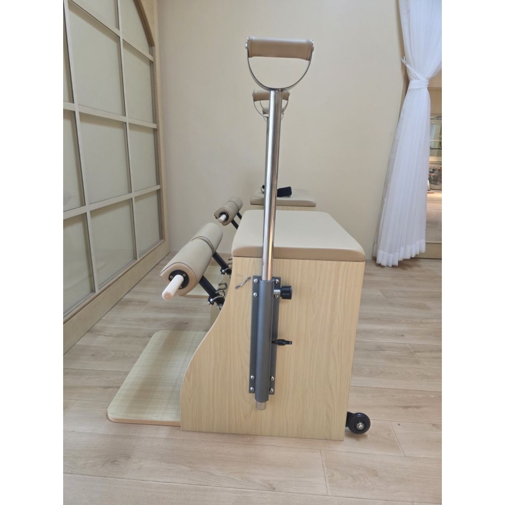 พร้อมส่งจากไทยสีน้ำตาล Latte เมเปิ้ล* Pilates Chair (Wunda Chair) เก้าอี้พิลาทิส ช่วยยืดกล้ามเนื้อ