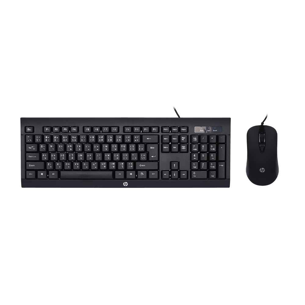 HP KM100 Black ชุด mouse keboard HP