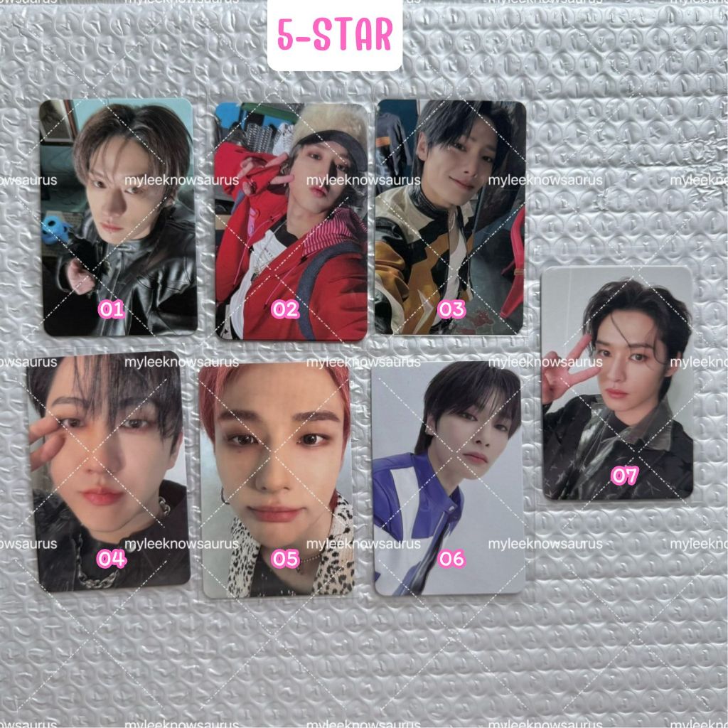 พร้อมส่ง Stray Kids การ์ด 5-Star เด็กหลง