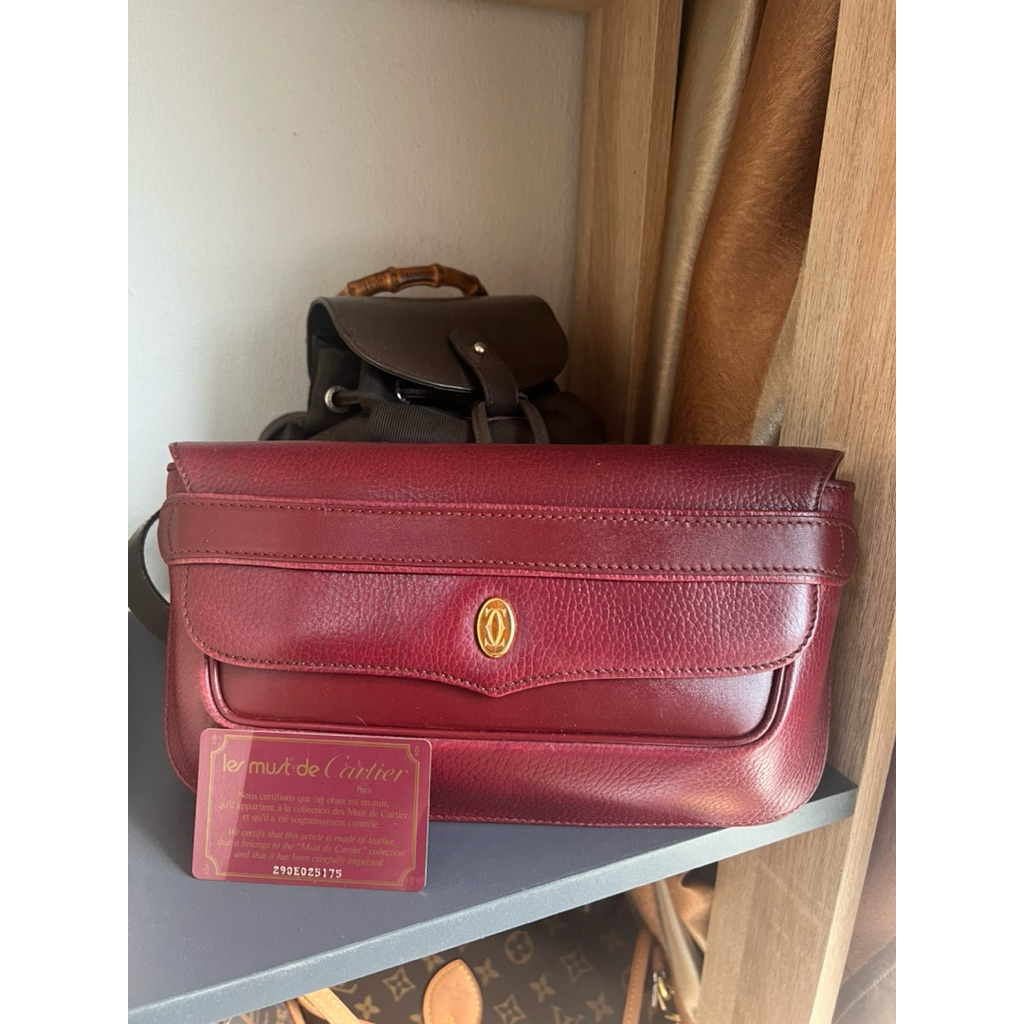 Cartier clutch vintage แท้💯