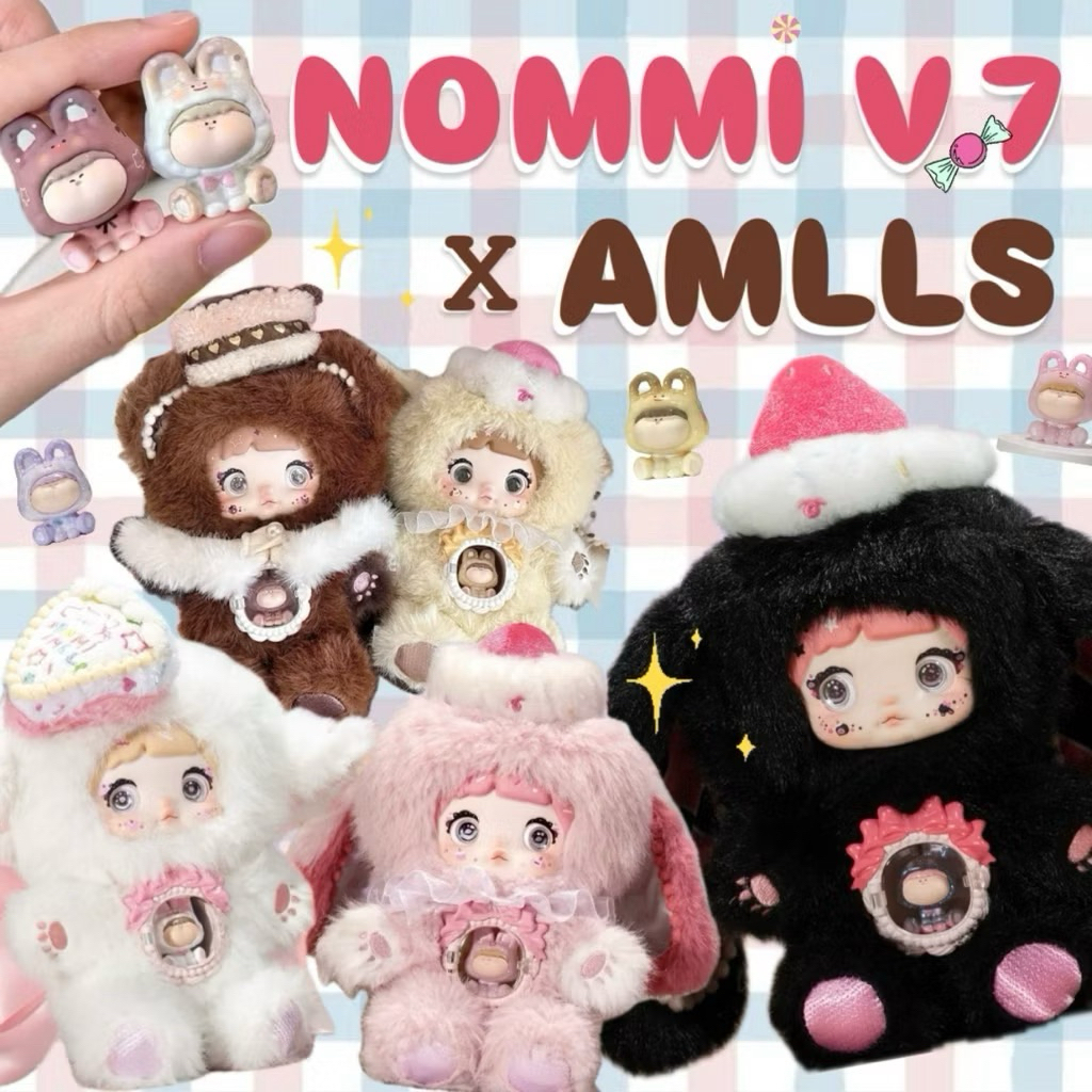 พร้อมส่ง🛵 Nommi V7 x AMLLS🐻🐰 (เลือกตัว/เช็คตัว)