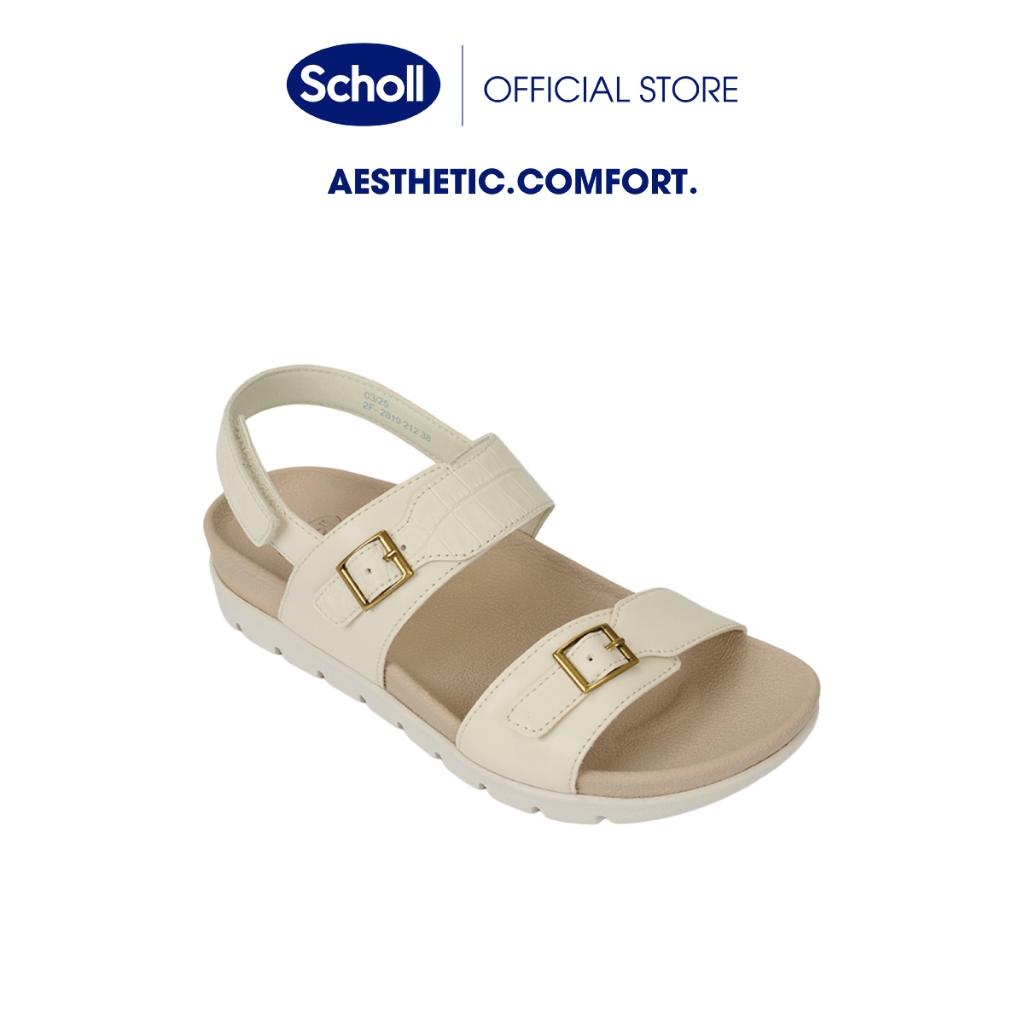 Scholl รองเท้าสกอลล์-อัลบ้า Alba รองเท้ารัดส้นผู้หญิง เทคโนโลยี Bioprint รองรับทุกสรีระเท้าและรูปเท้า