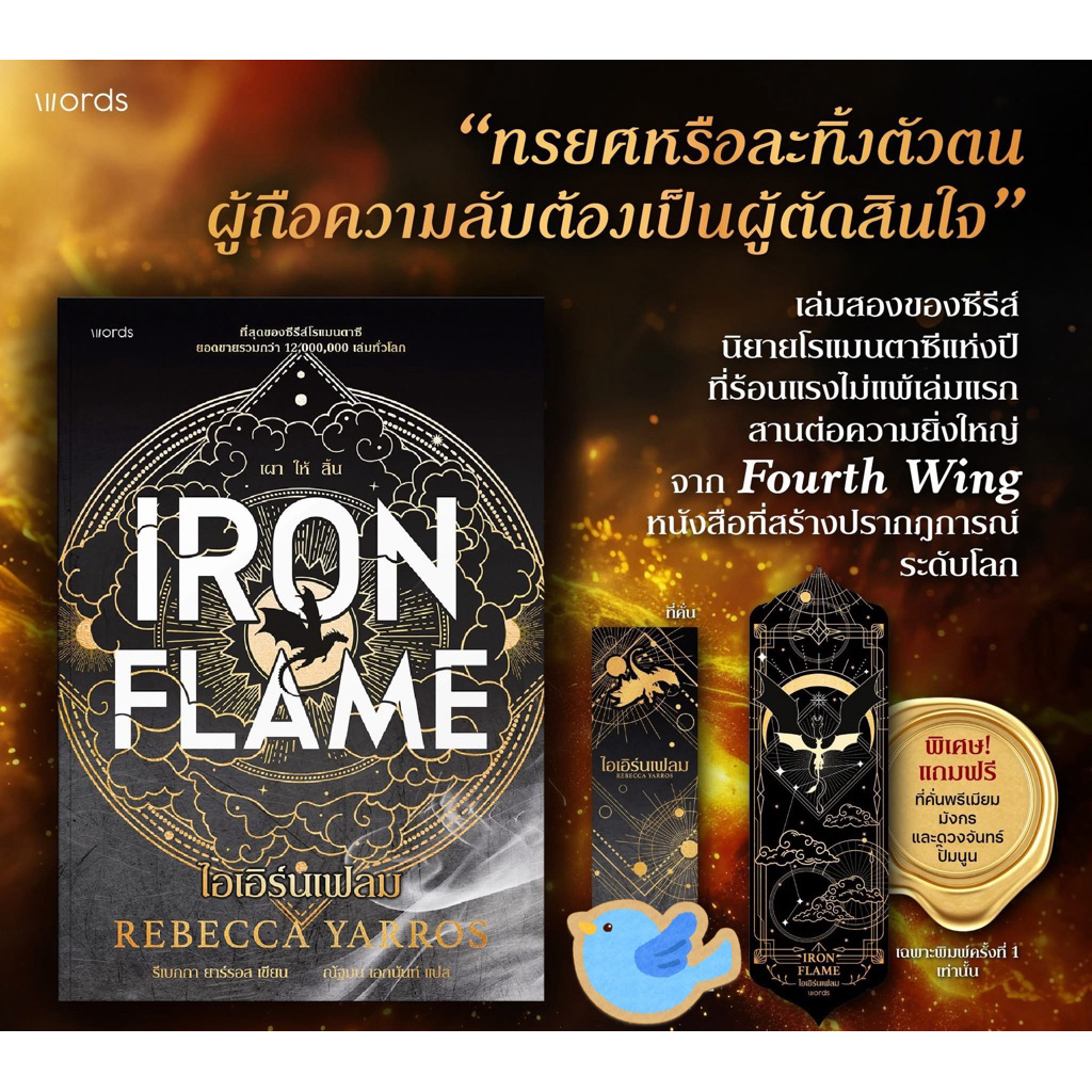 ไอเอิร์นเฟลม (ฉบับปกอ่อน) Iron Flame
