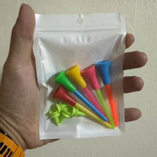 Golf Tee Mix Size - (9/15/20 ชิ้น) ทีวางลูกกอล์ฟแบบผสม ทีสั้น และทียาว
