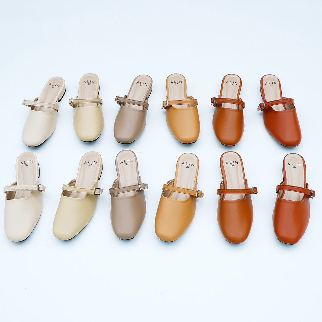 Alin brand - Kivi รองเท้าแตะ ปิดปลายเท้า