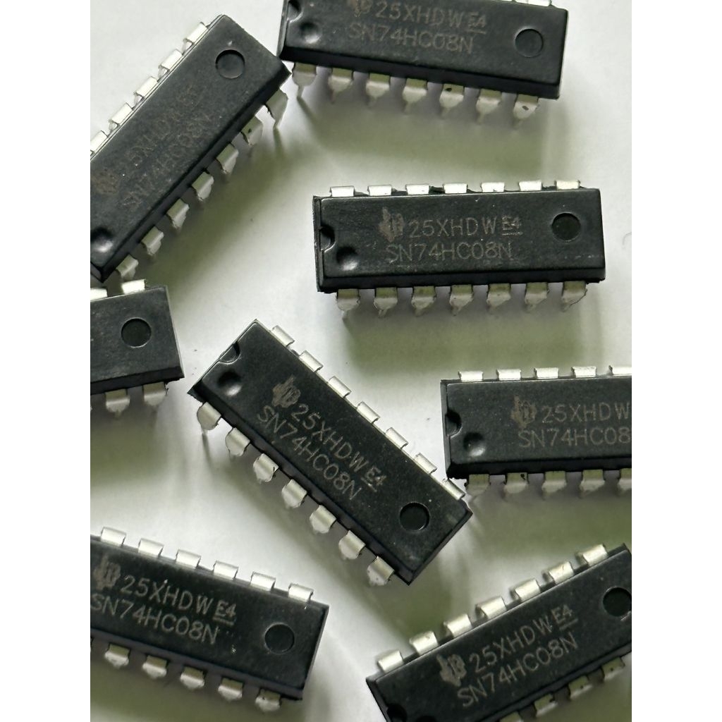 สินค้าใหม่ 74HC08 74HC08N SN74HC08N HD74HC08P DM74HC08N MC74HC08AN  ใหม่ ราคา1ชิ้น