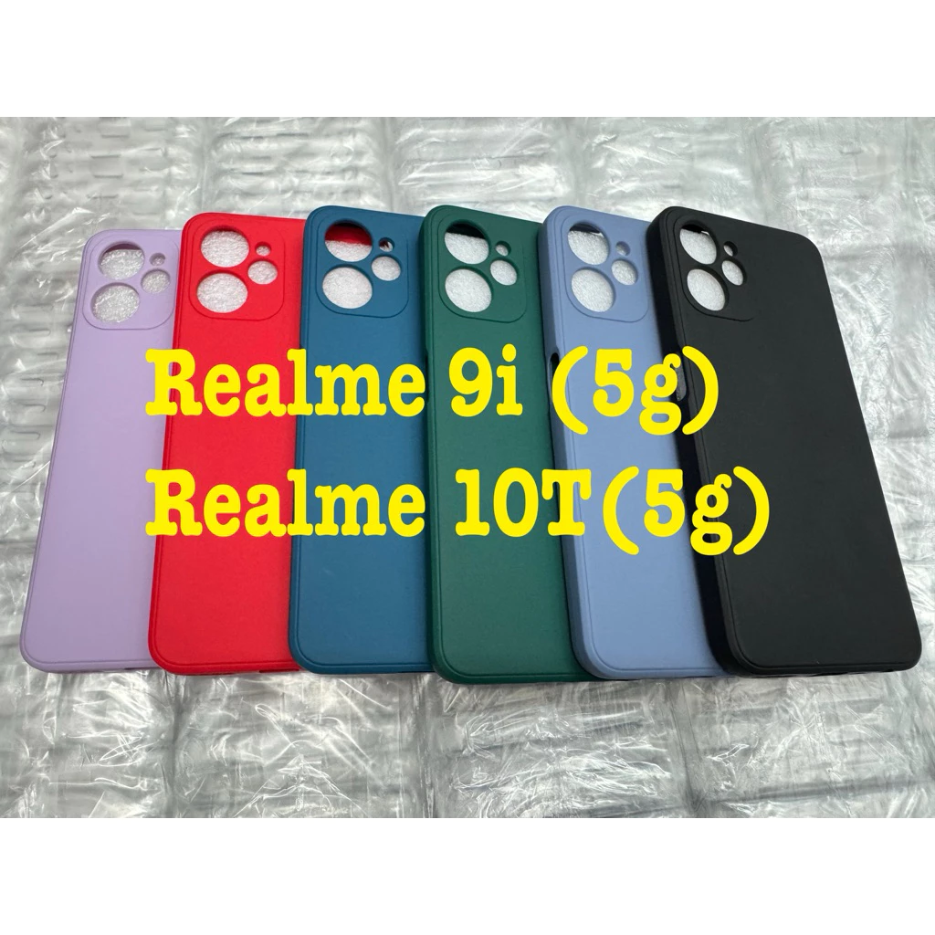 Realme 10T 5G 🥰พร้อมส่งใน🇹🇭🥰เคสTPUนิ่มสีพาสเทลคลุมกล้อง For Realme 9i 5g/Realme 10T 5G