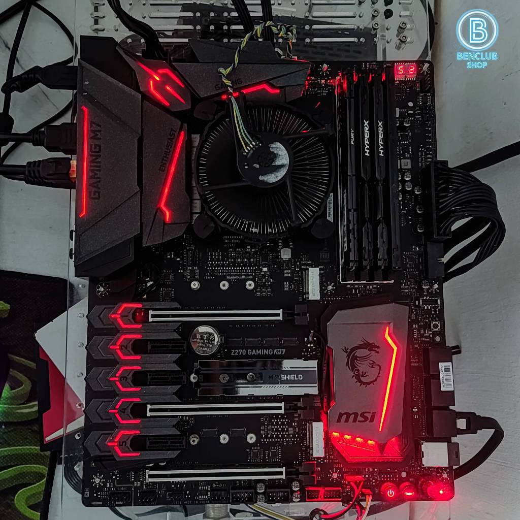 MSI Z270 Gaming M7 1151 เจน6-7 ตำหนิภาพสุดท้าย เมนบอร์ดมือสอง