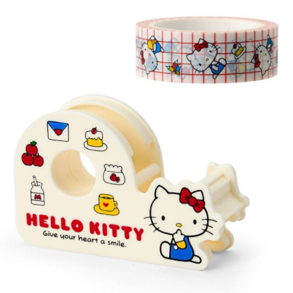 Hello Kitty Tape Cutter & Paper Tape