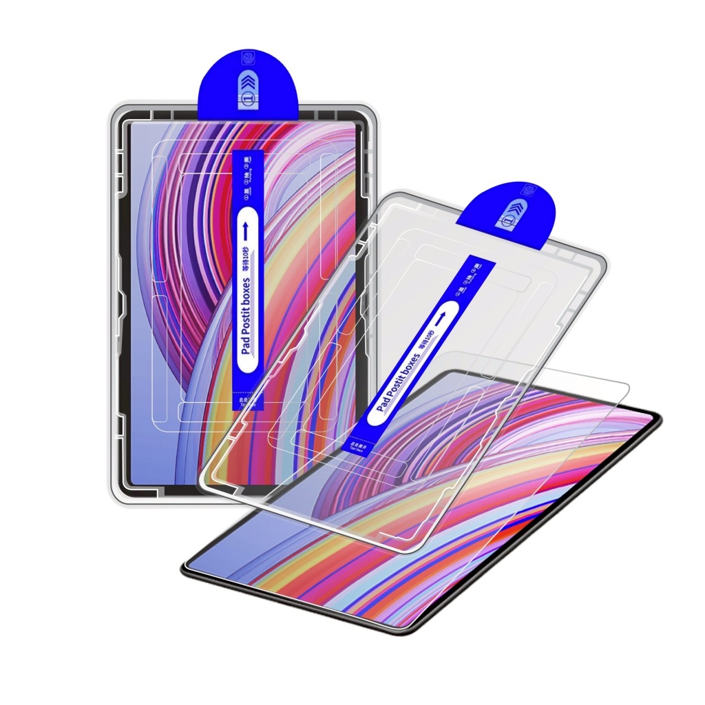 ฟิล์มกระจก พร้อมบล็อคติดตั้ง สำหรับ Redmi Pad SE 11 /  Redmi Pad SE 8.7 /Redmi Pad Pro 12.1 / Redmi Pad 2 11.0 (2025)