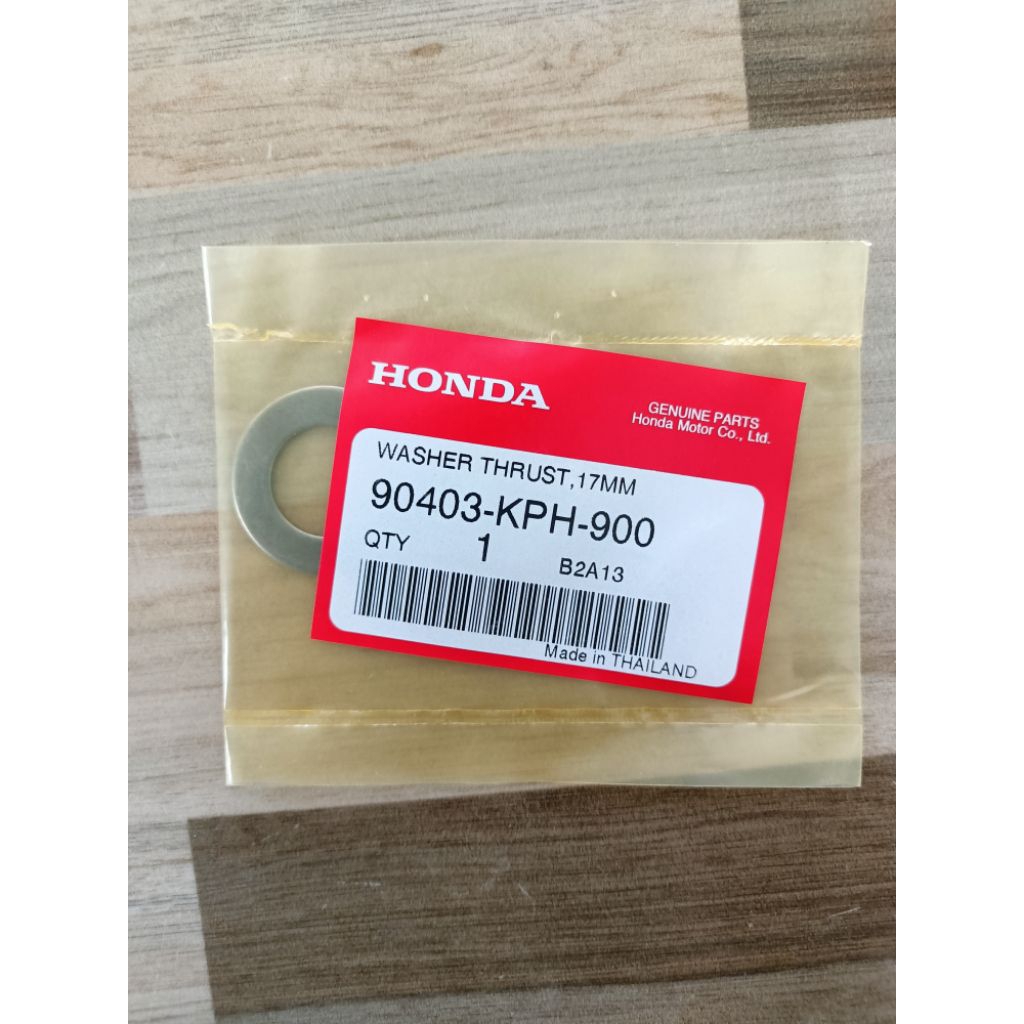 แหวนรองเรือนคลัทช์ HONDA เวฟ/ดรีม 17มม. แท้เบิกศูนย์ 90403-KPH-900