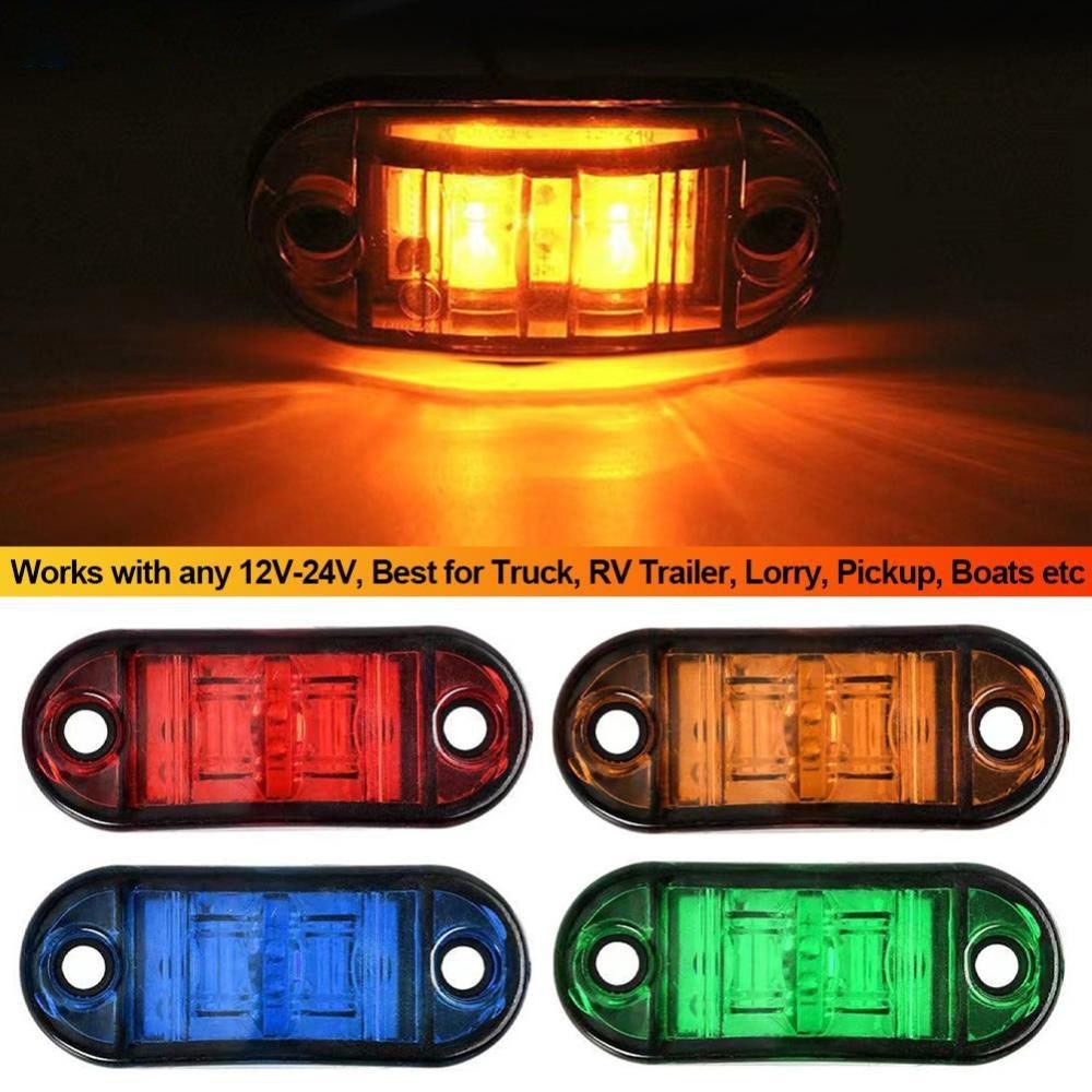 ไฟราวข้าง ไฟติดรถ รุ่นทั่วไป1ชิ้น LED 12-24V กันน้ำ ไฟประดับรถ ไฟตกแต่งข้างรถ รถบรรทุก มอเตอร์ไซค์
