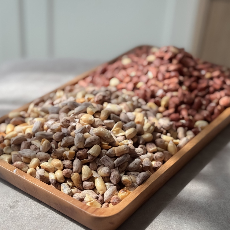 MIX 2 in 1 ถั่วลายเสือ+ถั่วซ่อนลาย ขนาด 200 กรัม - 1000 กรัม สินค้า OTOP จังหวัดแม่ฮ่องสอน - รูปที่ 6