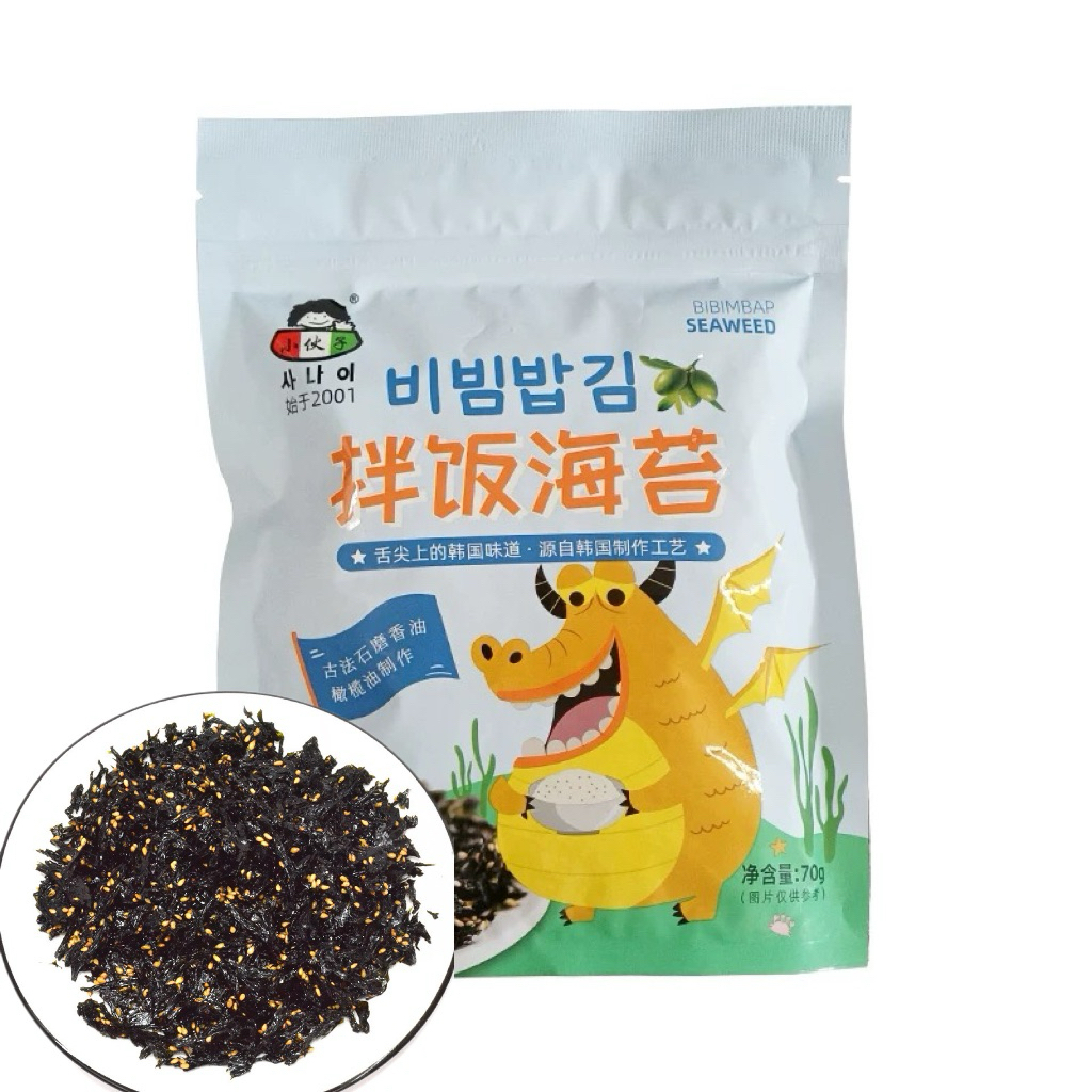 สาหร่าย สาหร่ายโรยข้าว พร้อมส่ง ( 拌饭 海苔碎 ) ขนาด 70g สามารถทำข้าวปั้นสาหร่าย ปรุงอาหารได้หลากหลาย สาหร่ายทะเลปรุงรส