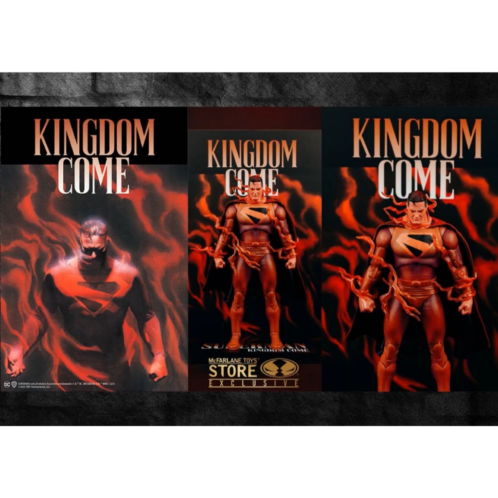 Mcfarlane Cover Creation Superman Kingdom Come