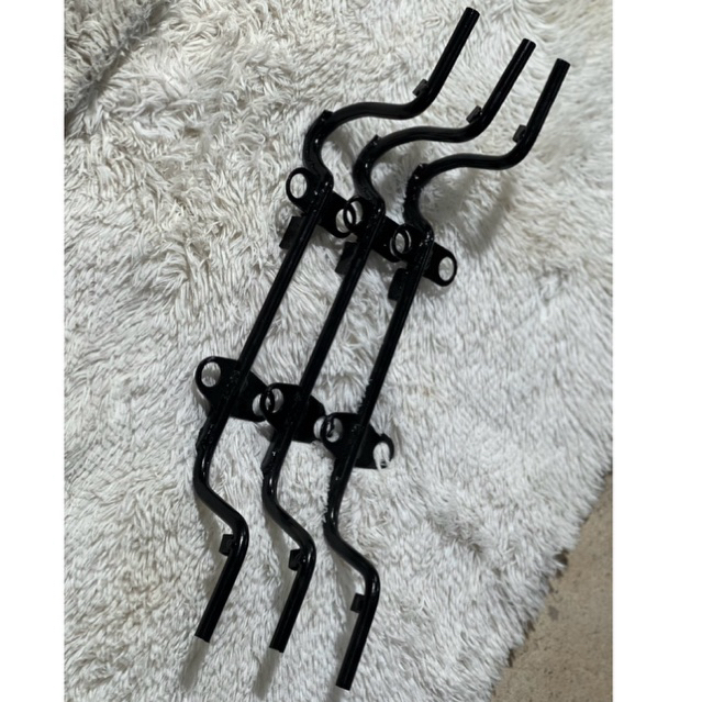 พักเท้าหลบคอท่อใหญ่ สำหรับเวฟ125 RSI สีพาวเดอร์โค้ท ทนๆ