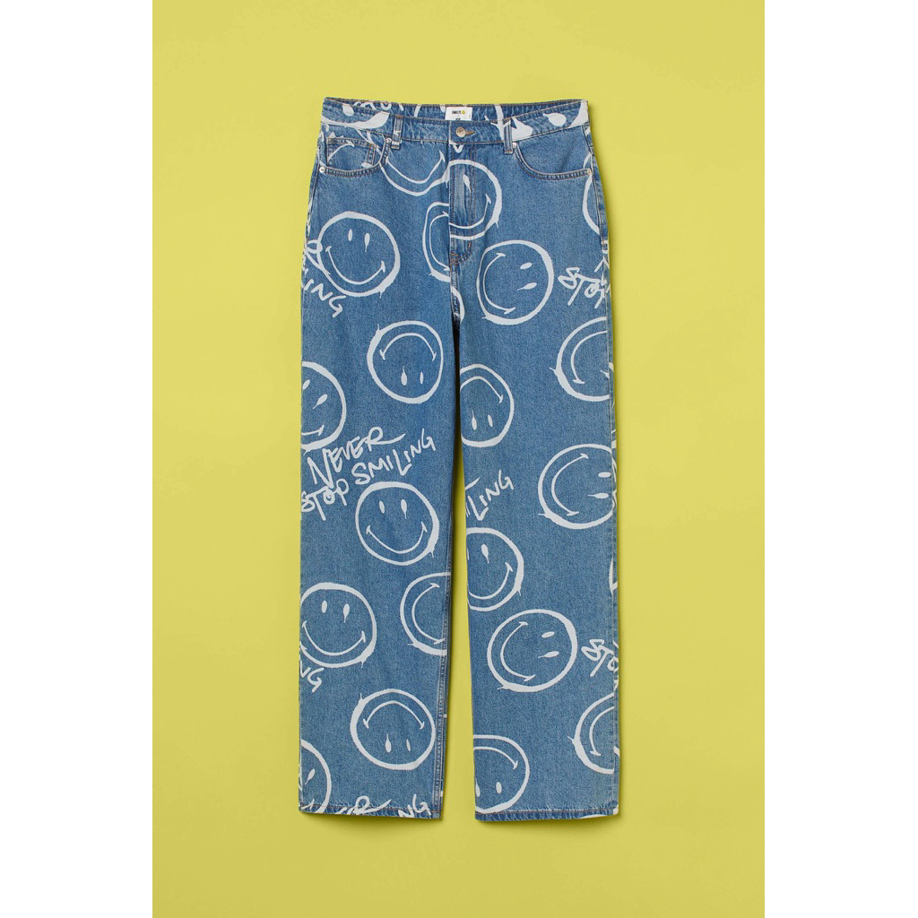 smiley x H&M ยีนส์แท้