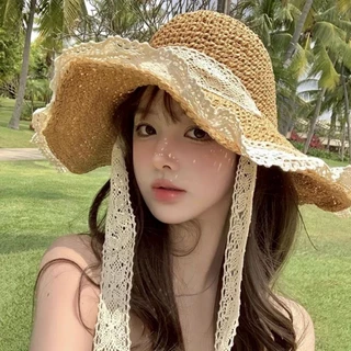 Vogue🌟พร้อมส่ง🌟 หมวกยักเก็ต แบบถัก สไตล์เกาหลี น่ารักมาก (MK-16)