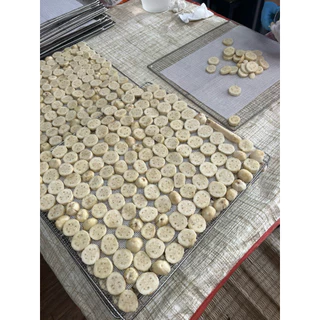 กล้วยน้ำว้าอบ ห่ามๆ คลีนๆ ธรรมชาติ ขนาด1 กิโลกรัม(แบ่งถุง500กรัม 2ถุง)