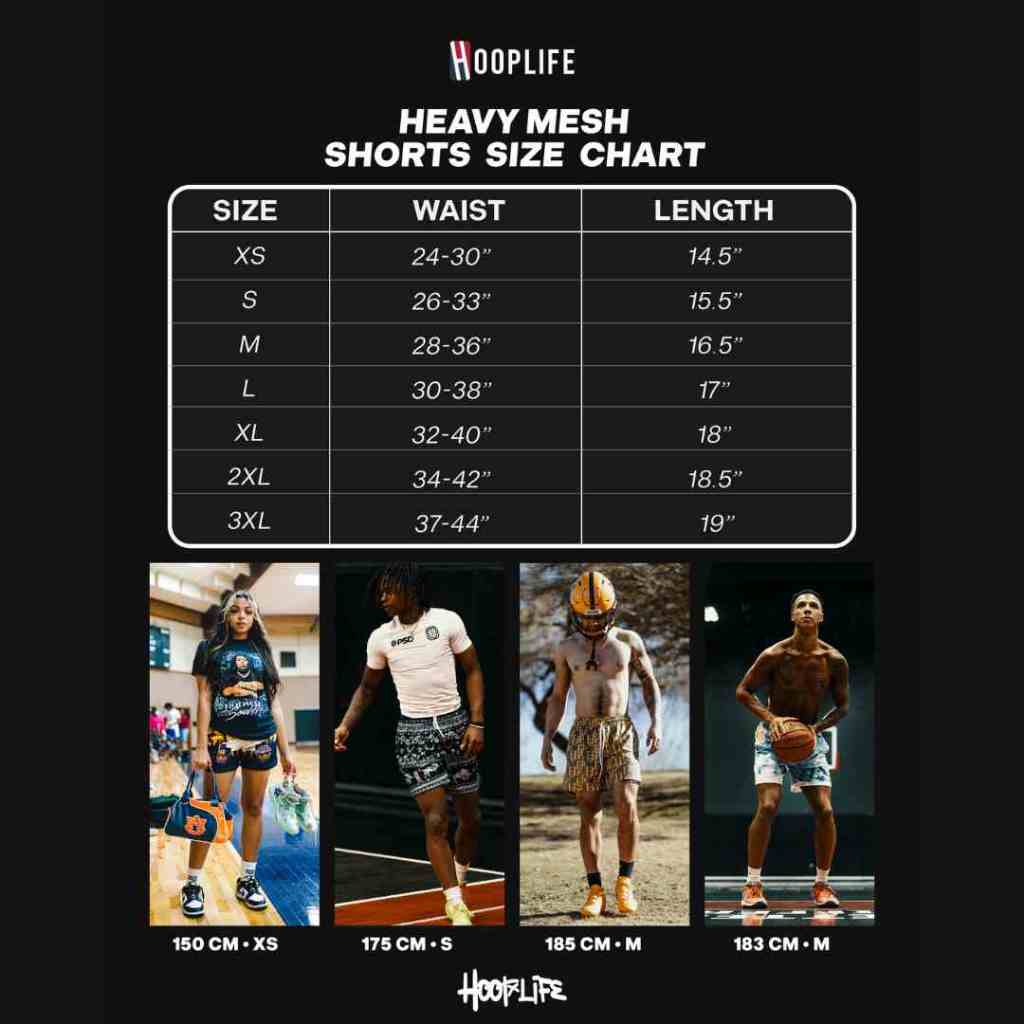 กางเกงขาสั้น กางเกงแฟชั่นเนวสตรีท HoopLife Mamba Mesh Shorts - รูปที่ 6