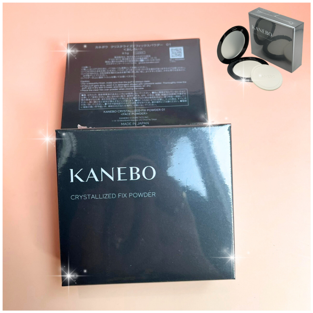 ป้ายไทย_ของแท้100%_Kanebo crystallized fix powder 8.5g_แป้งอัดแข็ง