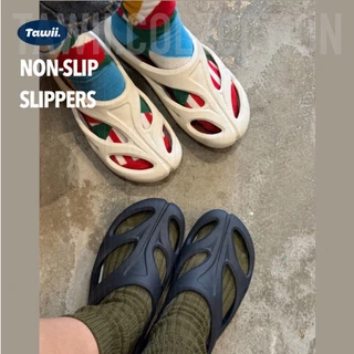 Tawii. รองเท้าแตะกลางแจ้ง Slip-ons รองเท้าแตะผู้ชาย กันลื่น เบา ทนทาน รองเท้าแตะแบบหนีบรุ่นรองเท้าหน้าฝน
