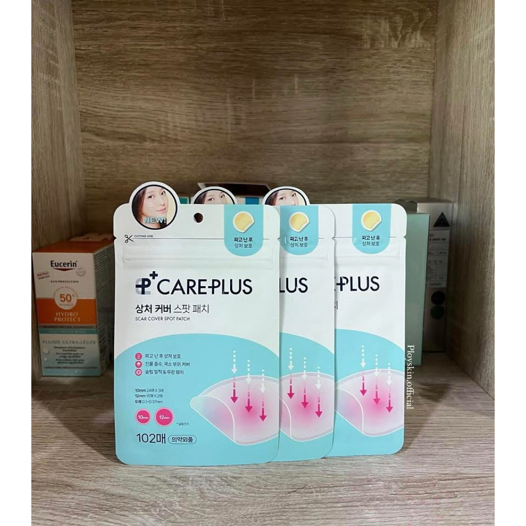 พร้อมส่ง แท้ แผ่นแปะสิว Olive Young Care Plus Spot Patch  102 ชิ้น (แพ็กเกจใหม่)