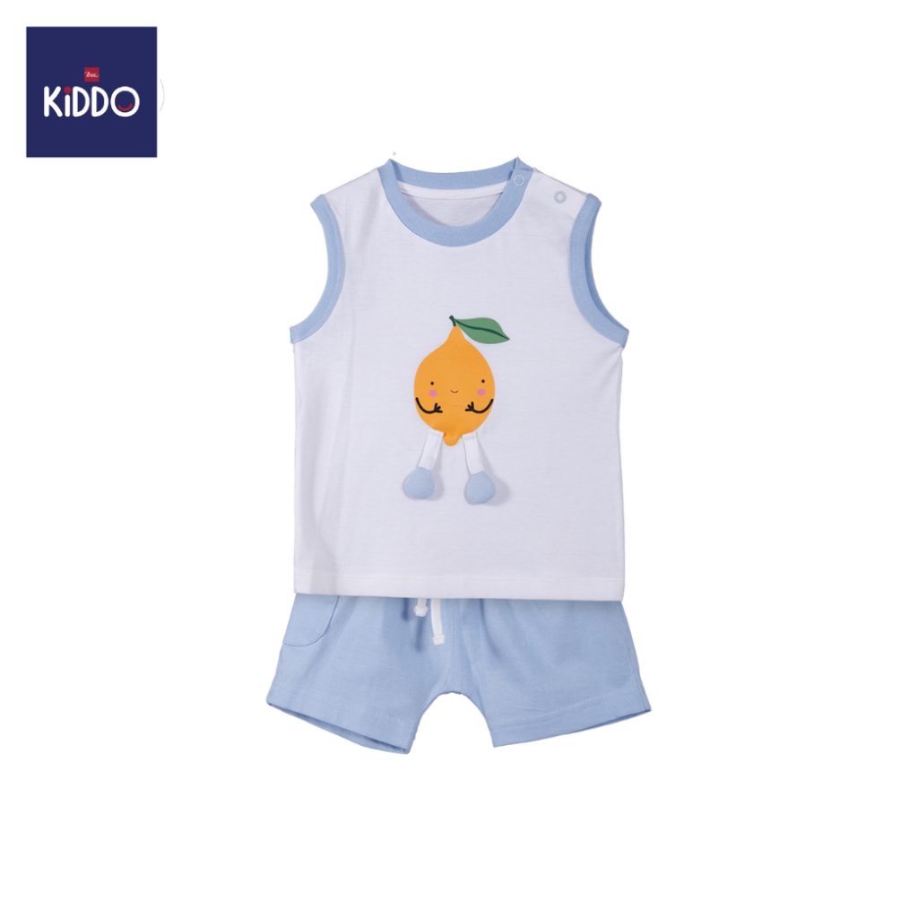 ENFANT (อองฟองต์) BSC KIDDO by Enfant ชุดเสื้อแขนกุด+กางเกงขาสั้น สำหรับเด็ก 12-