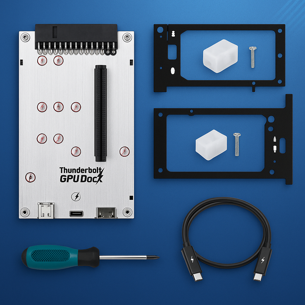 รับประกัน 6เดือน + การประกันคุณภาพ + บริการอันดับหนึ่ง + จัดส่งรวดเร็ว + สมาชิก VIP EGPU DOCK TH3P4G